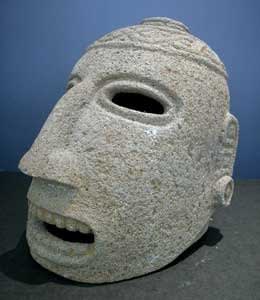Guanacaste-Nicoya Basalt Trophy Head