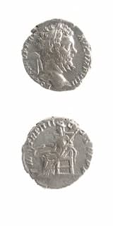 Silver Denarius of Emperor Septimius Severus