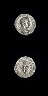 Silver Denarius of Emperor Severus Alexander