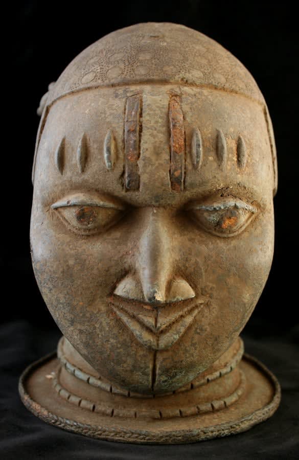 Benin Bronze Head