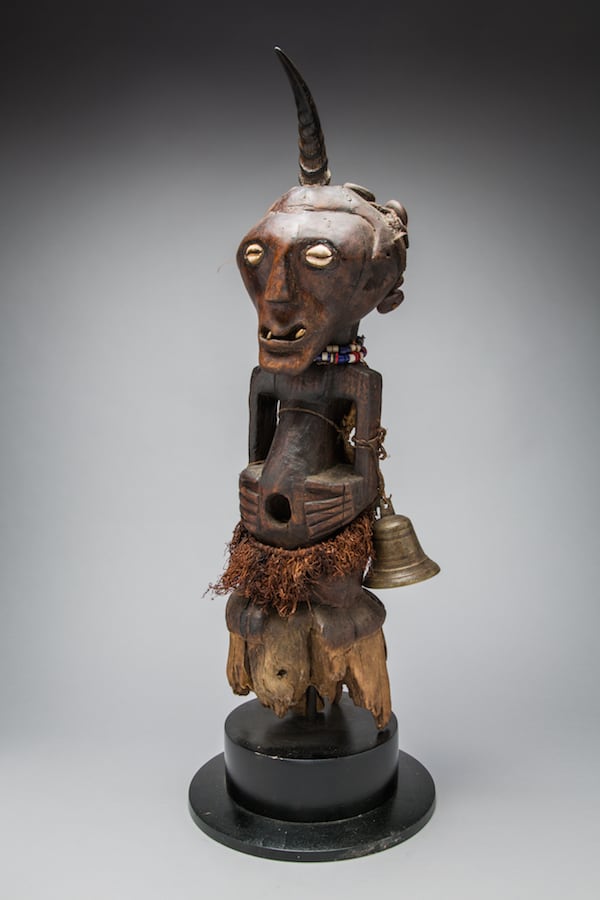 Nkisi power figure from the Songye tribe in Congo