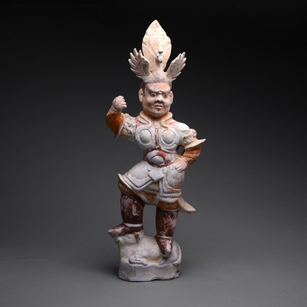 T'ang Sculpture of a Lokapala