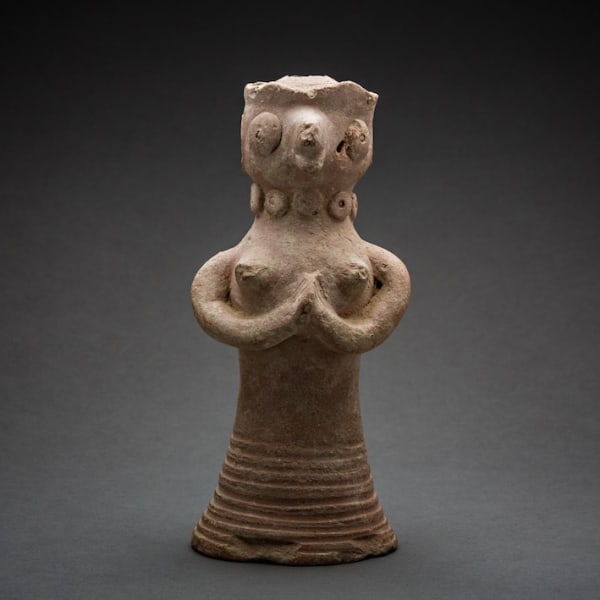 Indus Valley Terracotta Figurine of a Standing Fertility Goddess