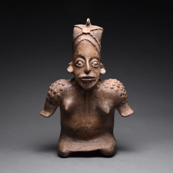 Ameca-Ezatlán Style Jalisco Kneeling Female Figure