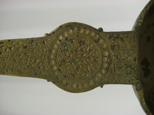 Incised Bronze Ladle