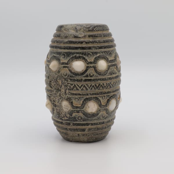 Intercultural Style Chlorite Mace Head