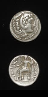 Macedonian Silver Tetradrachm of Alexander the Great