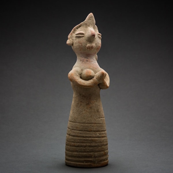 Indus Valley Terracotta Figurine of a Standing Fertility Goddess