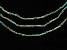 Necklace of Egyptian Faience Beads