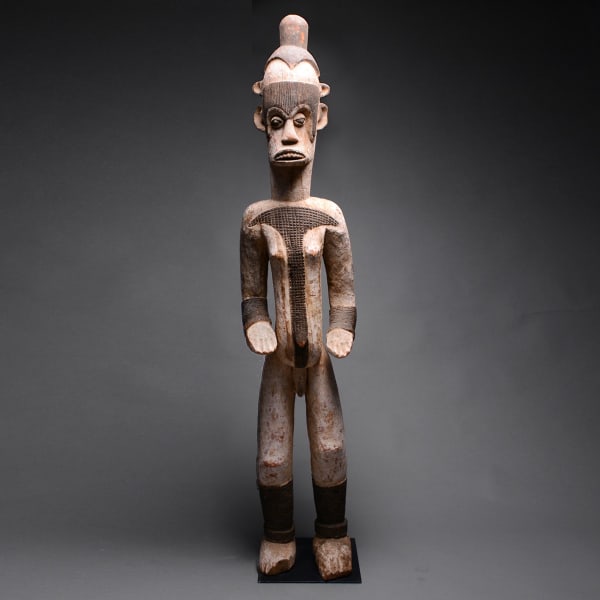 Igbo Painted Shrine Sculpture (Alusi)