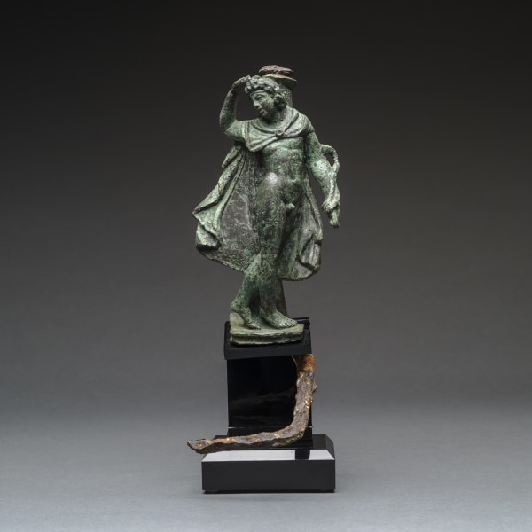 Roman Bronze Figurine of Apollo