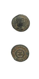 Bronze Coin of Emperor Constantine I the Great