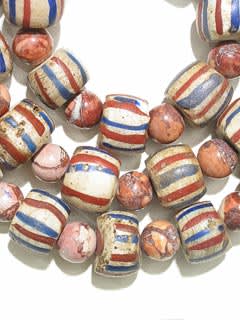 Venetian Glass Trading Bead And Jasper Beads