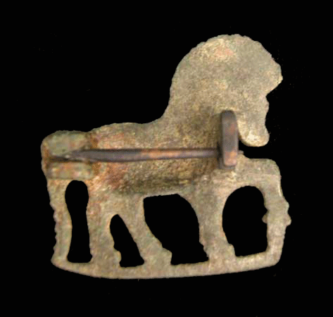 Greek Fibula in the Form of a Horse
