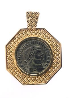 Bronze Coin of Roman Emperor Maximianus