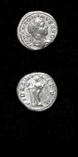 Silver Denarius of Emperor Elagabalus