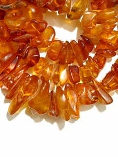Amber Bead Necklace