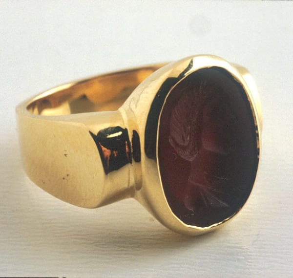 Roman Intaglio of the Bust of a Roman Empress