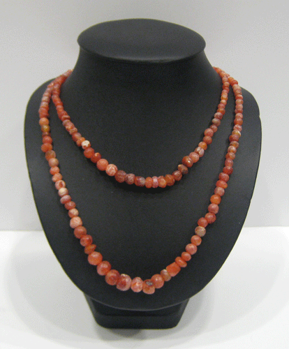 Carnelian Bead Necklace