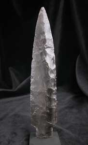 Mayan Obsidian Dagger Blade