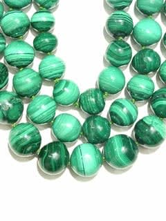 Malachite Bead Necklace