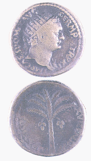 Judea Capta Bronze Coin of Emperor Domitian