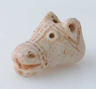 Mesopotamian Stone Horse Head Amulet