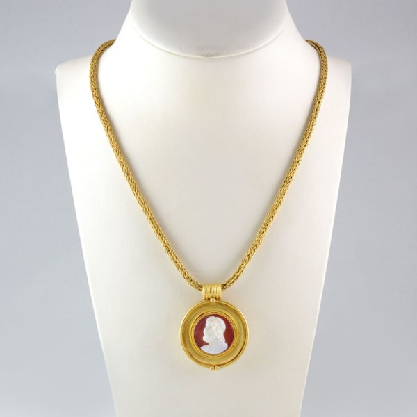 Classical Revival Gold Necklace