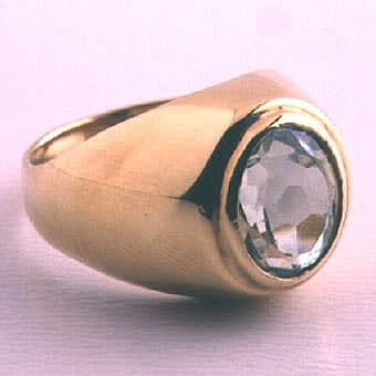 Aquamarine Ring
