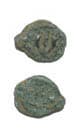 Maccabean Bronze Prutah of King John Hyrcanus II