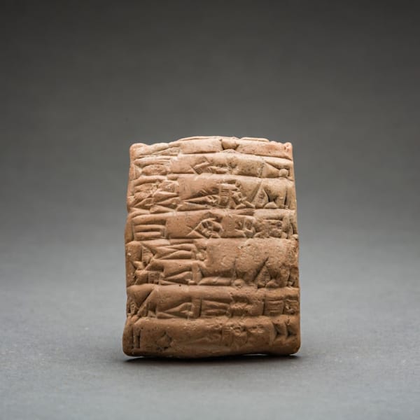 Sumerian Cuneiform Tablet, recording an Act of Social Welfare