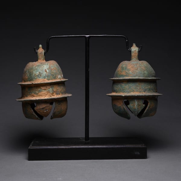 Khmer Bronze Elephant Bells