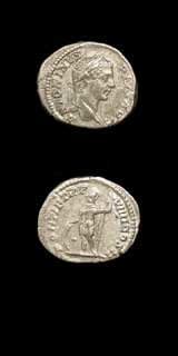 Silver Denarius of Emperor Caracalla