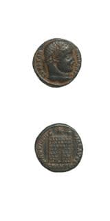 Bronze Coin of Emperor Constantine I the Great