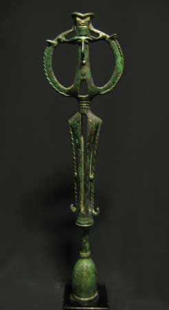 Luristan Bronze Standard Finial