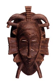 Senufo Wooden Kpeliyee Mask