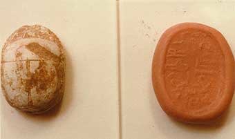 New Kingdom Steatite Scarab