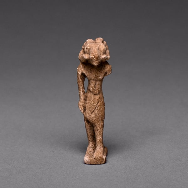 New Kingdom Faience Amulet of Khnum