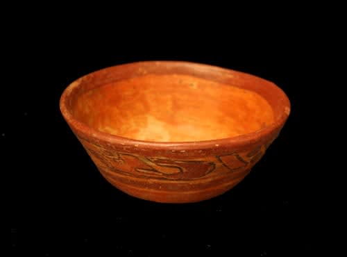Mayan Terracotta Bowl