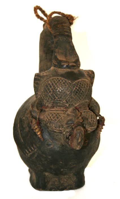 Grasslands Terracotta Anthropomorphic Vessel