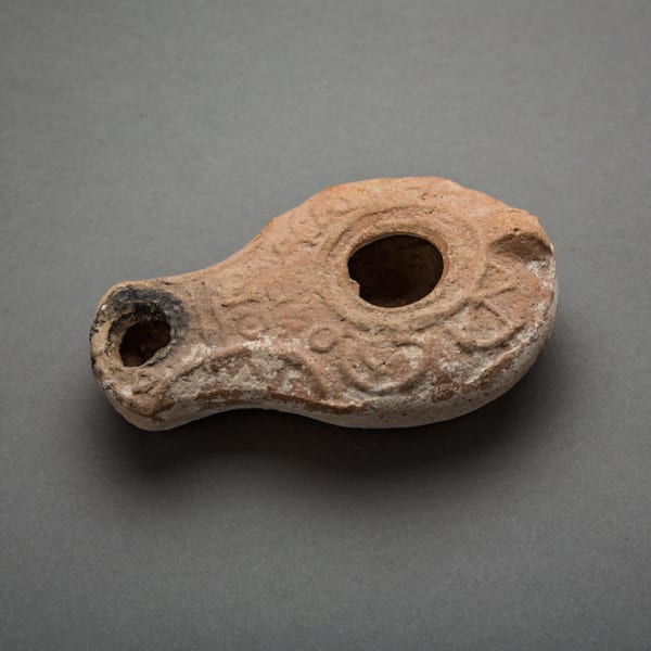 Herodian period oil terracotta lamp