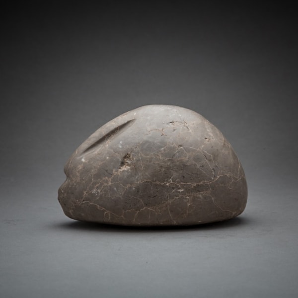 Indus Valley Civilization Stone Sculpture of a Human Head