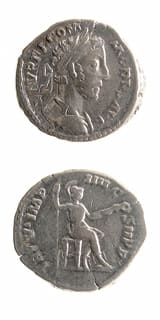 Silver Denarius of Emperor Commodus