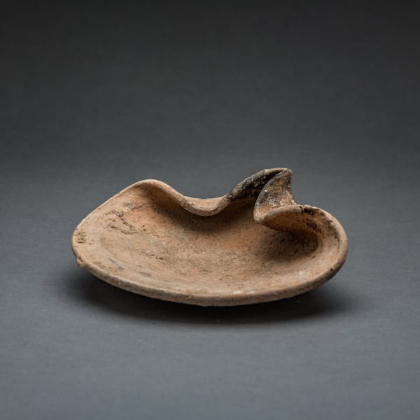Iron Age Terracotta Oil Lamp