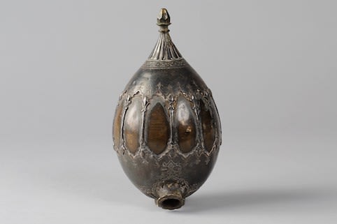 Safavid period silver hookah