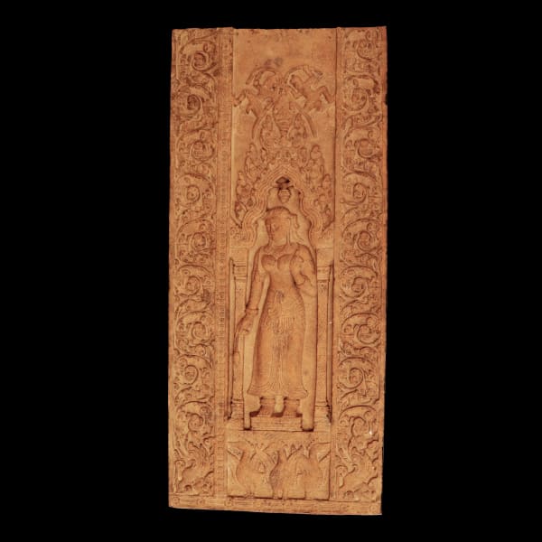 Khmer-Style Temple Frieze of an Apsara