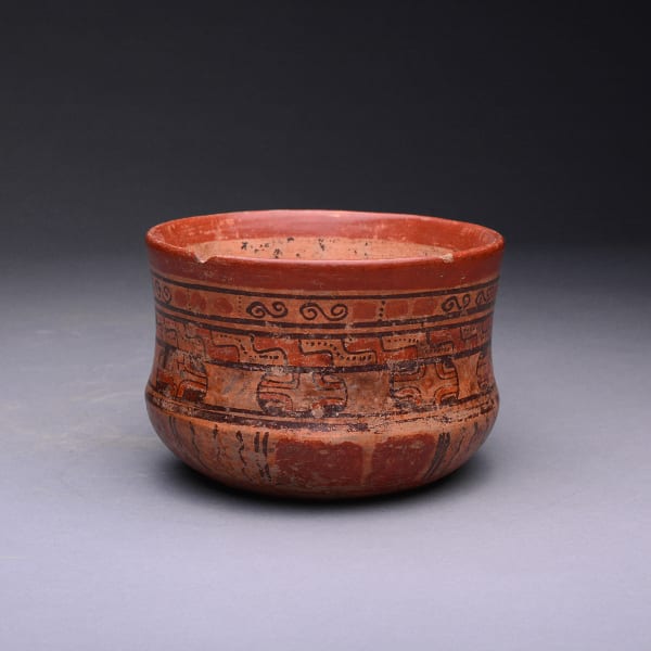 Mayan Polychrome Bowl