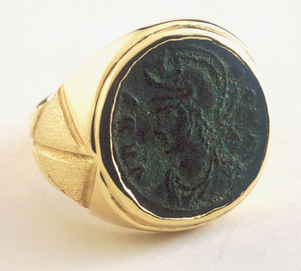 Bronze Coin of Roman Emperor Constantine the Great