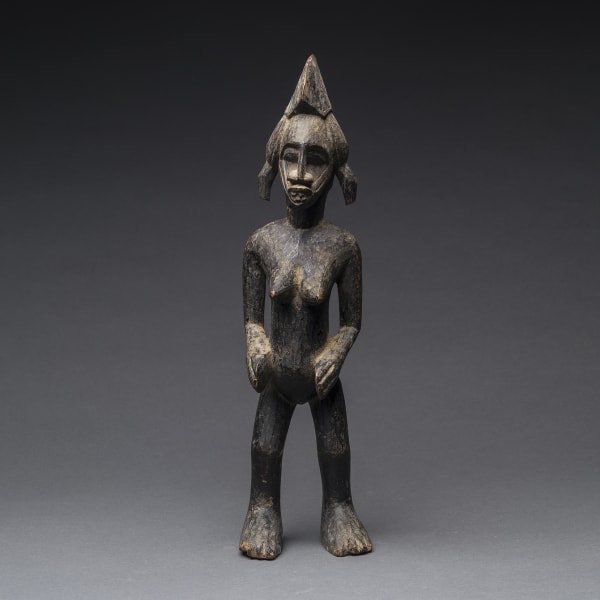 Senufo Wooden Sculpture of a Woman