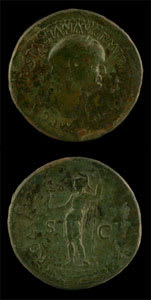 Bronze Sestertius of Emperor Vespasian